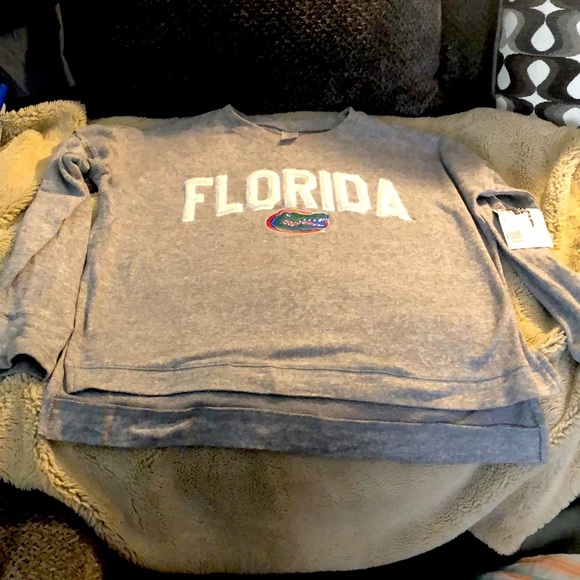 Sideline Apparel Tops - NWT Women's Sideline Florida Long Sleeve Ravine Slounge Wear, Size Medium